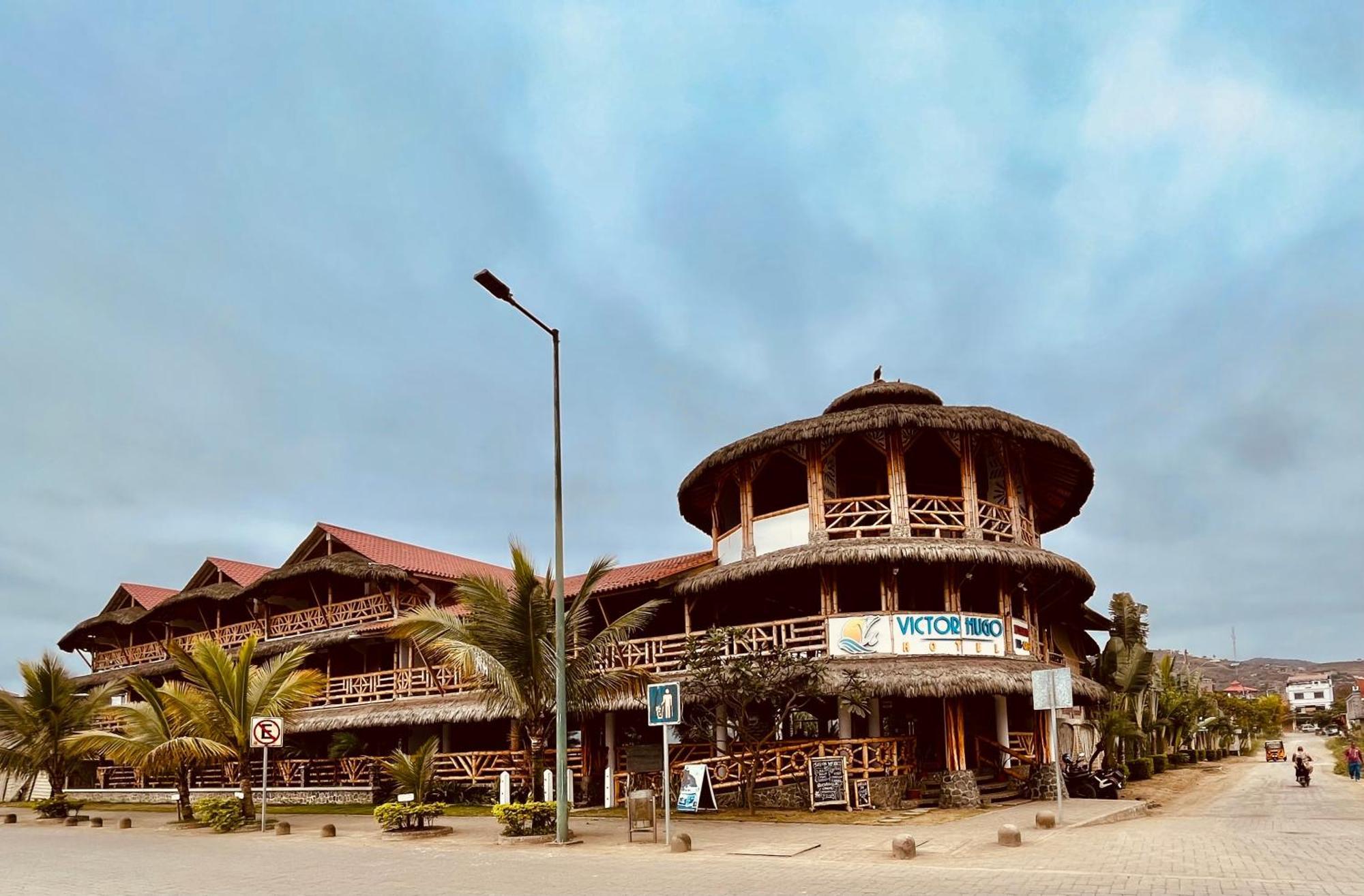Victor Hugo Hotel Puerto López Dış mekan fotoğraf